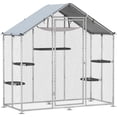 thumbnail image 1 of PawHut Enclos Extérieur pour Chat avec Couvercle Imperméable, 1 of 10
