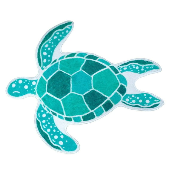 Special Shaped Bathroom Mat Absorbent Mat Mat Home Door Mat The Longest Side of The Mat Is 80cm