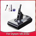 thumbnail image 1 of Replacement Rechargeable Battery 21.6V 8000mAh for Dyson V8 Li-Ion Vacuum Cleaner, Compatible with Dyson V8 Battery, 1 of 5