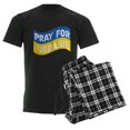 thumbnail image 6 of CafePress - Pray For Ukraine Pajamas - Men's Dark Loose Fit Cotton Pajama Set, 6 of 7