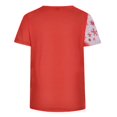 thumbnail image 5 of Puntoco - Camiseta estampada a la moda para mujer, blusa de manga corta, cuello redondo, tops casuales Puntoco Puntoco-2234, 5 of 5