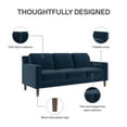 thumbnail image 6 of DHP Bryanna 3 Seater Sofa , Blue Velvet, 6 of 14