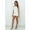 White, variant on Sherrylily Women Bodycon Ruched Mini Dress Drawstring Stretchy Ribbed Party Club Dresses
