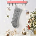 thumbnail image 5 of YIMWNYI Christmas Stocking, Knitted Christmas Stocking, Cable Knitted, Personalized Holiday Gift for Parents, Christmas Decor Hanging Stocking, Xmas Stocking for Holiday Presents, 5 of 6