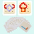 thumbnail image 4 of Alphabet Construction Puzzles, Letter Construction Puzzle Hand Eye Coordination Thinking Training  For Preschool, 4 of 8