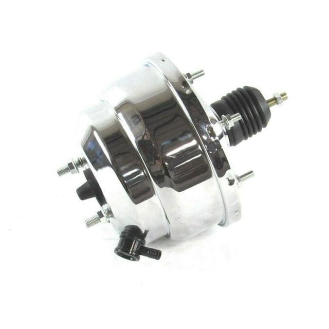 8 Po. Booster de Frein à Double Diaphragme, Chrome