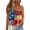 Dark Blue, variant on American 250th Anniversary Tube Tops for Women Patriotic Print Casual Pleated Sleeveless Tube Tops Bandeau Tunic Tops Strapless Smocked Tank Tops