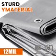 thumbnail image 2 of Lona SpacEver Resistente 4.5x4.5 m Impermeable de 12 Mil de Grosor, 2 of 8