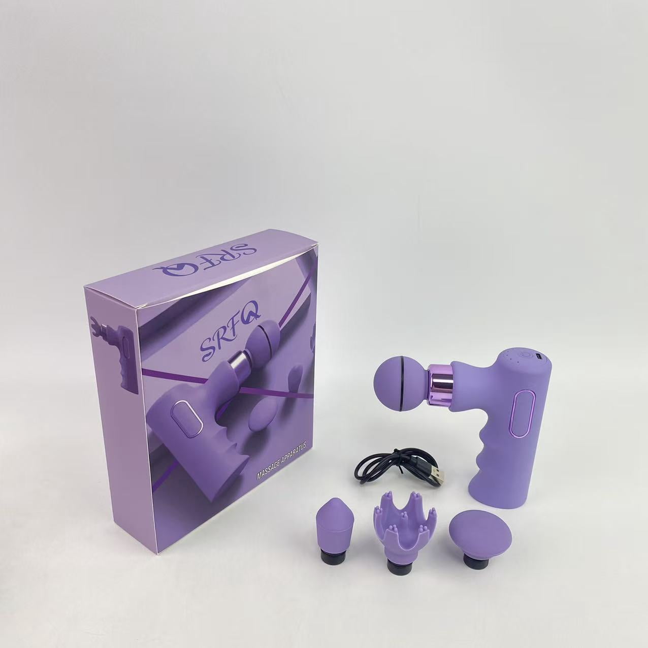 SRFQ Massage apparatus, mini massage gun, pocket massage gun, portable