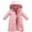 Pink, variant on Children Down Coat Winter Teenager Thickened Hooded Cotton-padded Parka Coat Kids Warm Long Jackets Toddler Kids Outerwear