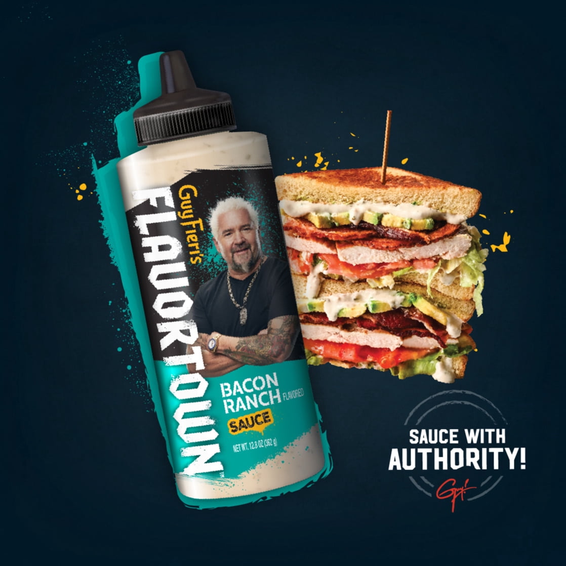 Flavortown Bacon Ranch Flavored Sauce 12.8 oz