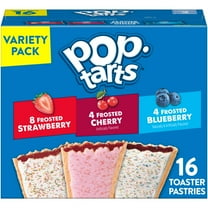 Pop-Tarts Variety Pack Toaster Pastries, Breakfast Foods, Shelf-Stable, 27 oz (16 Count)