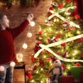 thumbnail image 4 of Luces De Hadas 20 Cinta Led Luces De Navidad Con Pilas Árbol De Navidad Luz Decoración Navideña Vogacara HA044778-01, 4 of 6