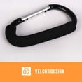 thumbnail image 4 of Stroller Hooks, Mountaineering Buckle Stroller Hooks for hanging purses, diaper bags, shopping bags. Clip fits single/double travel systems, car seats and joggers, 4 of 6