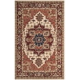 thumbnail image 2 of Safavieh Chelsea Flowers Floral Area Rug, Red/Ivory, 5'3" x 8'3", 2 of 8