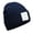 Oxford Navy/White, variant on Patch Appliqué Beanie