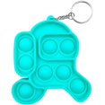 thumbnail image 1 of Simple Sensory Toy Fidget Dimple Toy Keychain, Silicone Bubbles Flipping Board Toy, Stress Relief Dimple Fidget Toy for Concentration Training, Hand Exercise Educational Toy for Kids Adults (#12), 1 of 4