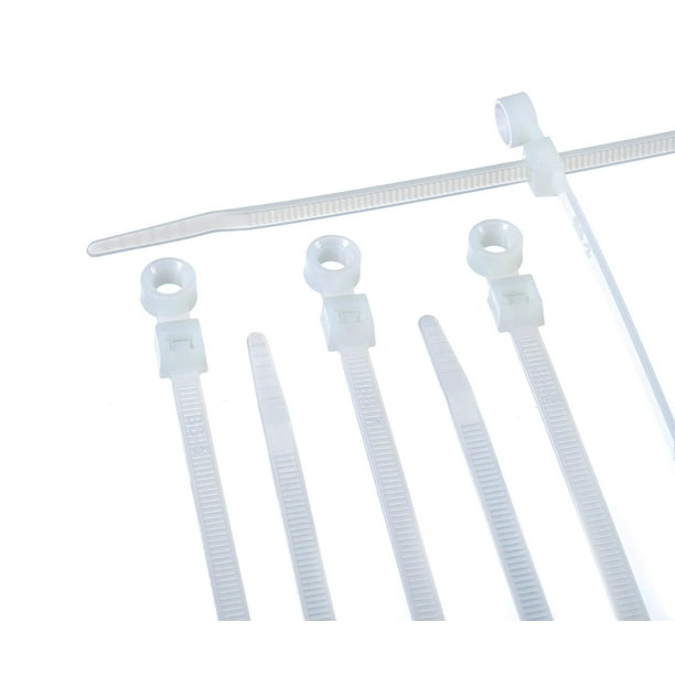 THE CIMPLE CO 14 Inch Zip Ties Heavy Duty Pack of 100 Nylon Ties