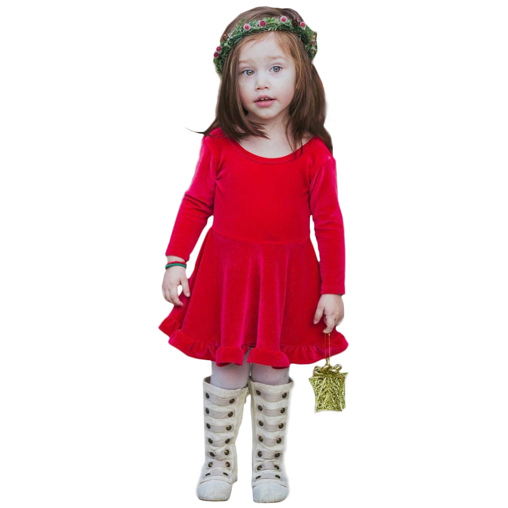 walmart children's christmas dresses