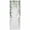 White, variant on Eucalyptus Leaves Door Curtains for Door Window, French Sidelight Front Back Door Curtains With Tieback, Spring Sage Green Summer Botanical Kitchen Rod Pocket Drapes Panel, 25"x72"