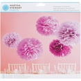 thumbnail image 2 of Tissue Paper Pom Pom Kit-Purple, 2 of 2