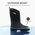thumbnail image 3 of Dream Pairs Boys' Waterproof Outdoor Boots Handle-Equipped Shoes for Rain, Snow, Mud & Cold (Little/Big Kids), 3 of 6