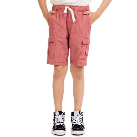 U.S. Polo Assn. Boys Cargo Pocket Short, Sizes 4-18