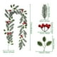 thumbnail image 3 of xihome Guirnalda de ratn de plstico flexible de 1,8 metros con bayas rojas para decoracin de fiestas, rboles de Navidad y festivales, 3 of 6