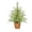 D, variant on YAMB Pre-Lit Slim Artificial Christmas Tree, 5FT Fire Retardant Fade Resistant Foliage Decor with 100 Warm LED Lights, Indoor Cedar Xmas Tree with Foldable Metal Stand for Home Fireplace Decor