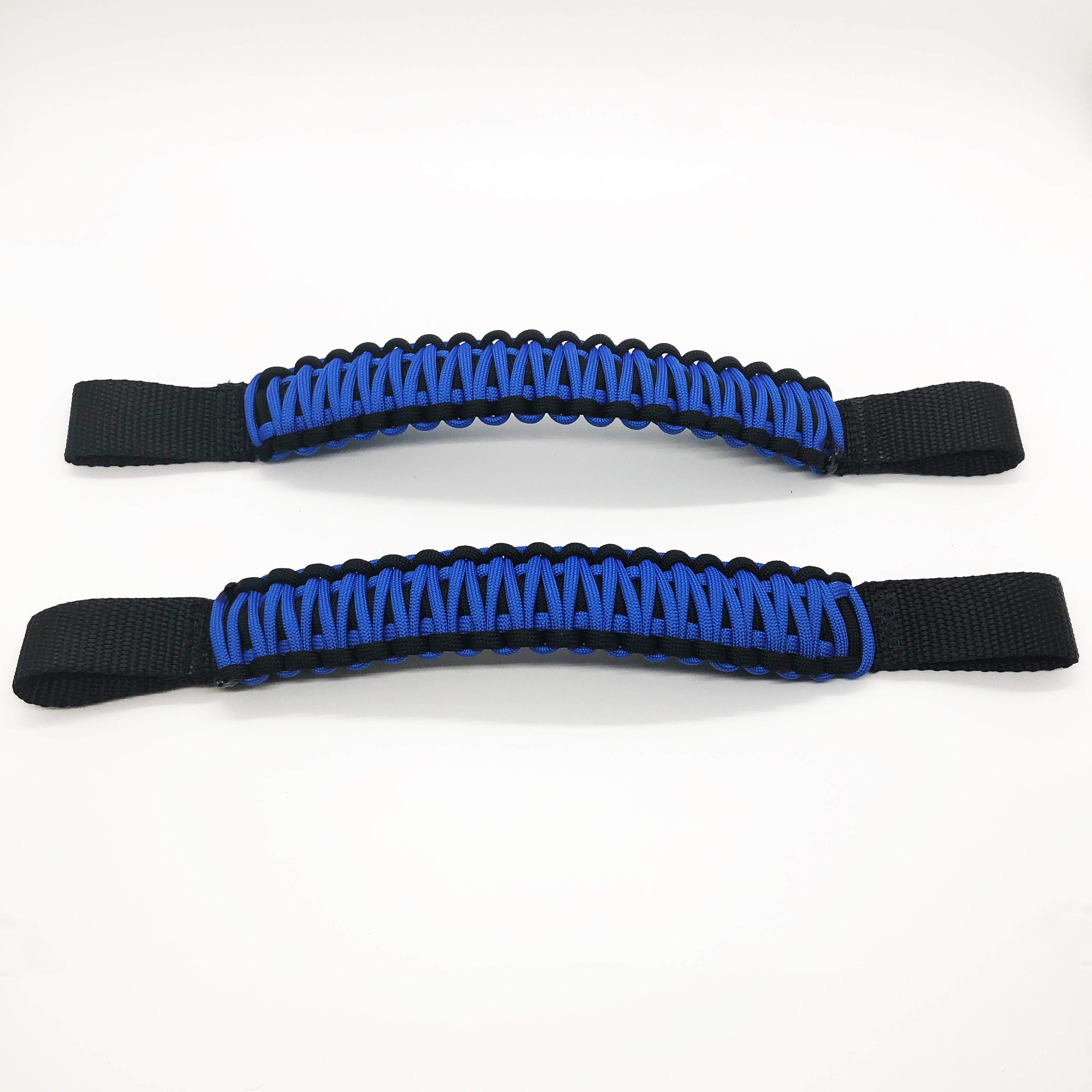 Paracord Grab Handles for Headrests for Jeep Wrangler JK, JKU, JL, JLU
