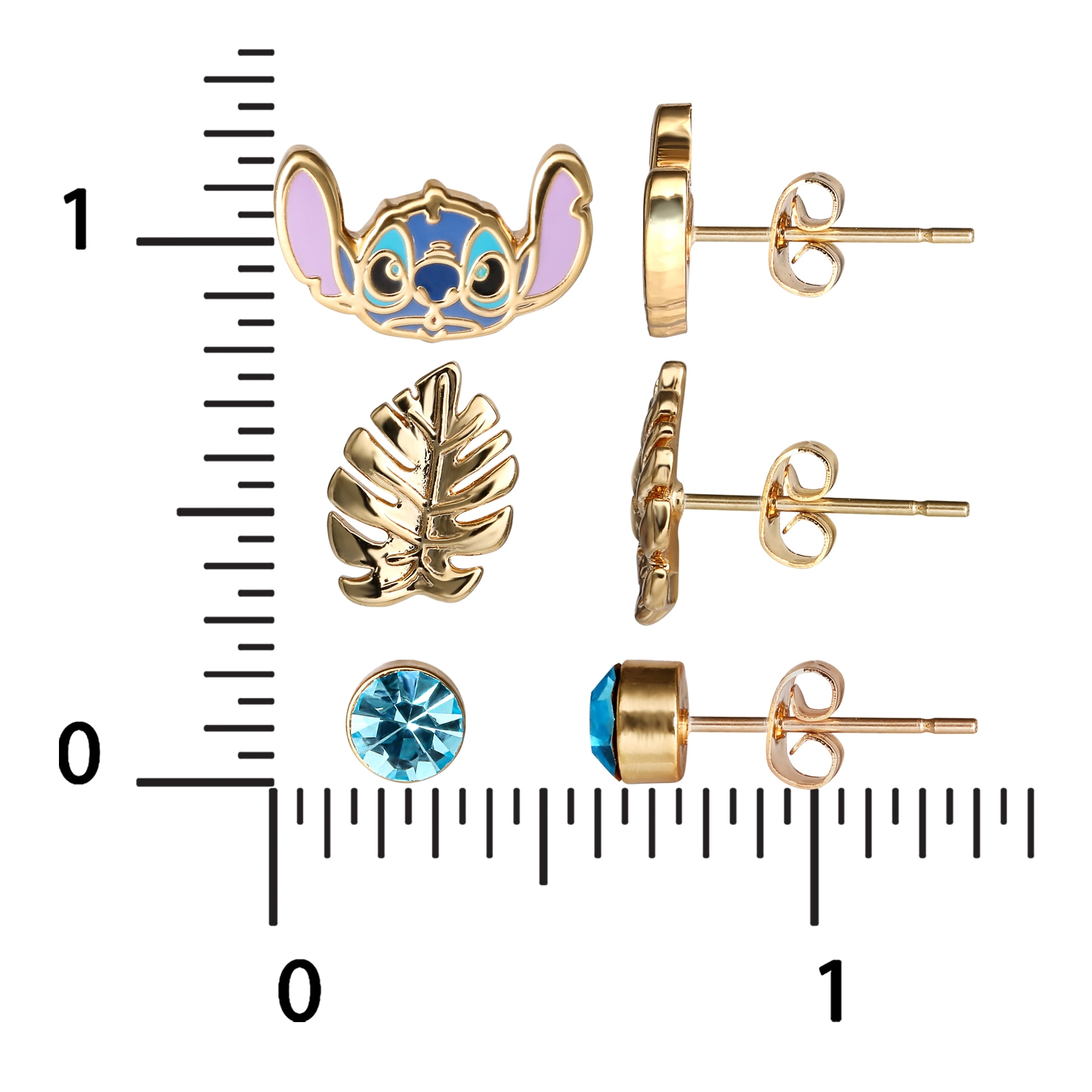 boucles d'oreille enfant bijoux Disney Stitch EH00073L boucles d