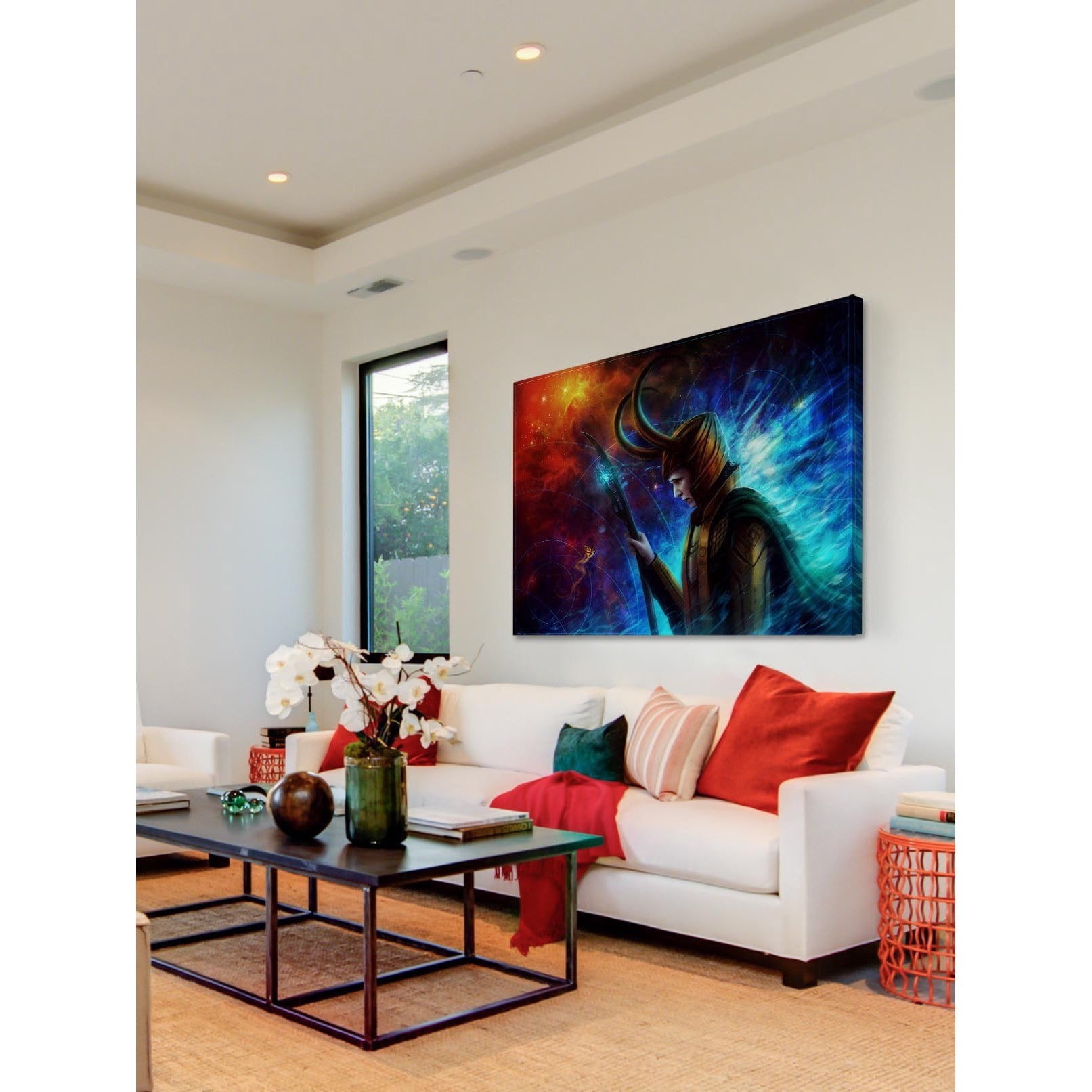 Marmont Hill "Loki" Painting Print on Canvas