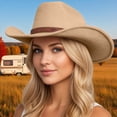 thumbnail image 1 of Classic Western Cowboy Hat For Stylish Everyday Wear Your Jazz Accessory With Distinctive Brim Design, 1 of 4