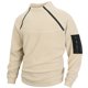 thumbnail image 1 of pstuiky camisa de manga larga para hombre, Suéter de forro polar con media cremallera y retazos para hombre, manga larga, cuello vuelto, cuello alto, abrigo de medio cuello camisetas de hombre s, 1 of 8
