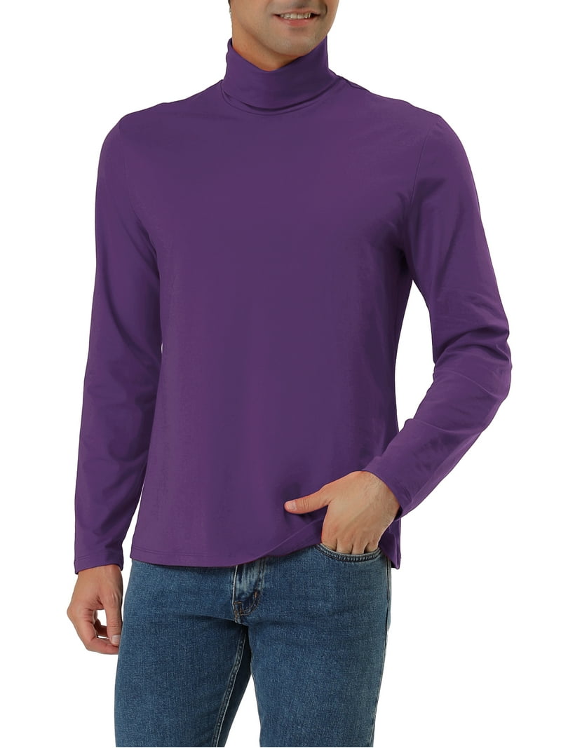 Unique Bargains Men's Pullover Lightweight Long Sleeve Top