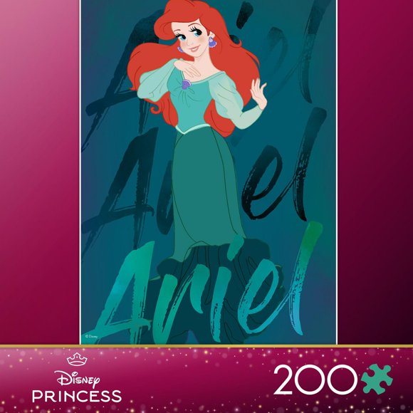 Ceaco Disney Princess Ariel 200-Puzzle à pièces emboîtables pour enfants de tous âges 8+