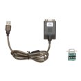 thumbnail image 1 of US R Adapter,USB 2.0 to RS485 US Bto Serial Adapter US Bto R Converter Reliable and Durable, 1 of 14