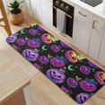 thumbnail image 5 of Halloween Colorful Pumpkins with Leaves Kitchen Rug Mat,Kitchen Runner Rugs Non Skid Washable,Decorative Kitchen Floor Mats for Kitchen,Sink,Laundry,17"x47.2", 5 of 7