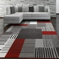 thumbnail image 1 of BY COCOON Area Rug 6'x9' | Area Rugs For Living Room Rugs Carpet For Bedroom Washable Rug (198 Cm x 274 Cm Red Rug), 1 of 1