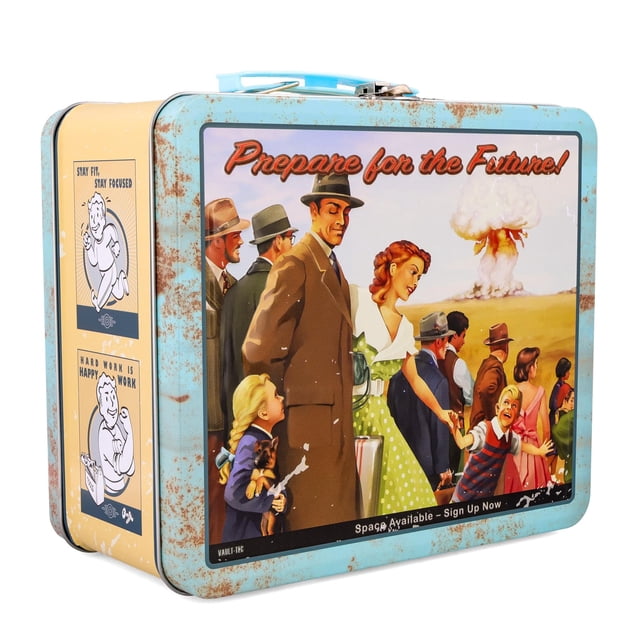 Lunchbox Toynk Fallout Vault-Tec Prepárate para el Future Metal