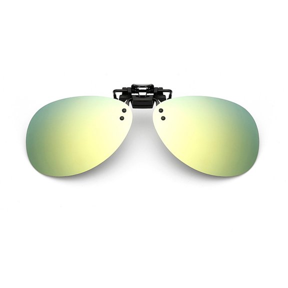 BE-TOOL Polarized Day Night Sunglasses Clip Glasses Polarized Lens Sunshade for Adults Unisex