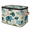 Multicolor 2, variant on CURLYOOT Valentines Day Flower Elephants Storage Bins with Lid, Decorative Fabric Closet Boxes with Lids, Foldable Storage Baskets Shelves Container Organizers for Bedroom, Living Room, Dorm