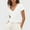 White, variant on Women's Cardigan Crochet Summer V Neck Open Front Lace Knit Short Sleeve Casual Boho Sweater for Daily Wear