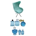 thumbnail image 1 of Conjunto de de Perfume en Miniatura y Adornos para el Dormitorio con Modelo de Silla, 1 of 5