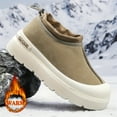thumbnail image 2 of Men'S Slip-On Winter Snow Boots-Slip-On Closure, Non-Slip Traction Tread, Warm Insulated Hiking Boots for Ice & Snow, All-Season Outdoor, Camping, Everyday Cold Weather Footwear - Easy Slip-on Design, 2 of 9