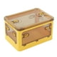 thumbnail image 4 of Cajas pequeñas apilables con ruedas desmontables para organizar sin esfuerzo la sala de estar y el dormitorio Contenedores de almacenamiento portátiles amarillos, 4 of 8