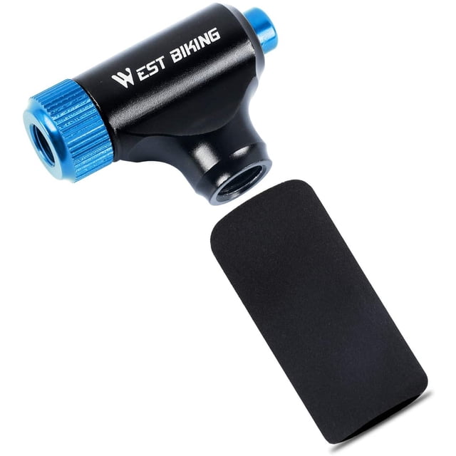 Co2 Inflator With Insulated Sleeve, Quick & Easy Bicycle Tire Pump For Presta & Schrader Valve, Bicycle Tire Inflators For Racing Bikes And Mountain Bikes, No Co2 Cartridges Included