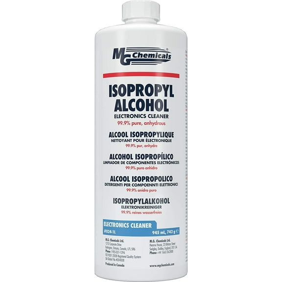 MG Chemicals Isopropyl Alcohol 99.9% Electronics Cleaning Kit
