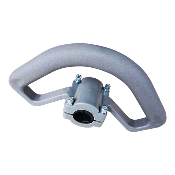 Hardware de montaje de barra de manija de bucle universal para césped de jardín, barra de manija de rea Gris Zulema Manillar de bucle
