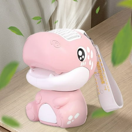 

Xewsqmlo Dinosaur Air Cooling Fan Cute Mini Bladeless 2 Speeds Adjustable for Home Office